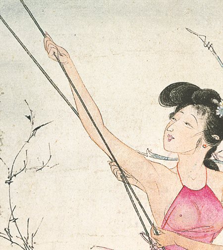 莎车县-胡也佛的仕女画和最知名的金瓶梅秘戏图